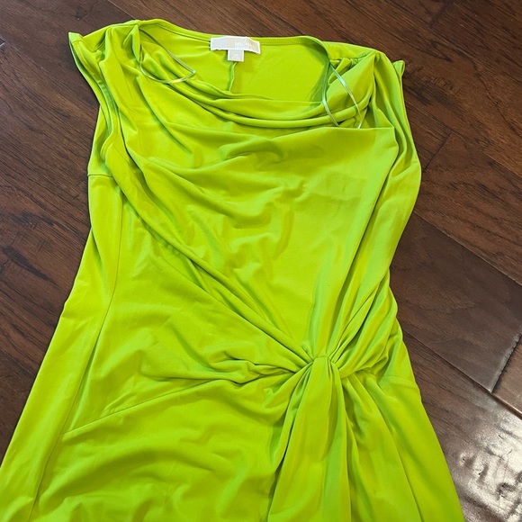 MICHAEL Michael Kors | Dresses | Michael Kors Lime Green Dress Size Xs |  Poshmark